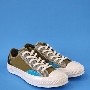 Converse Chuck 70 Low Ox Hect Fashion Dark Moss Overlays Sneakers 168700C NWT